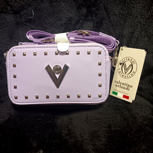 Valentino Orlandi Handbags - *SOLD* NWT Valentino Orlandi lavender crossbody bag